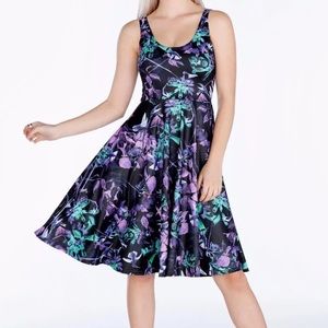 BlackMilk | Midnight Hummingbird Midi Dress